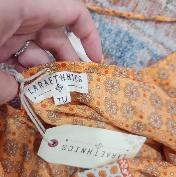 Laraethnics Open Back Long Dress Petal One Size - Picture 12 of 13